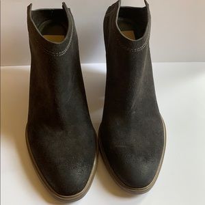 Dolce Vita Haku Suede Mule Bootie